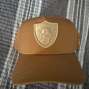 New Era Raiders SnapBack Hat - Camel